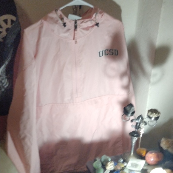 Pink UCSD rain jacket - Picture 3 of 3